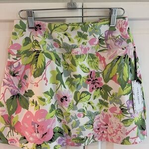 Laura Ashley Pink Green Resort Skort